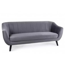 Ērts dīvāns ELITE 3 VELVET pelēks